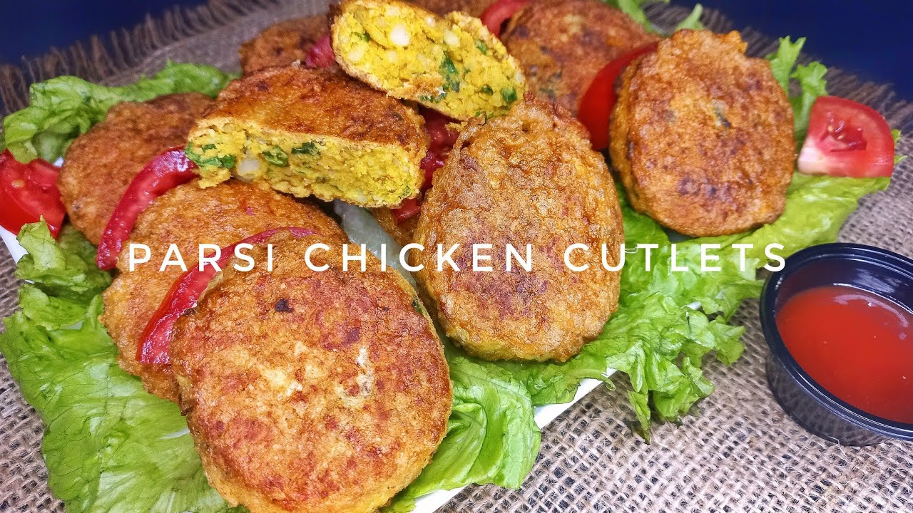 Parsi Chicken Cutlets Recipe | Quick & Easy