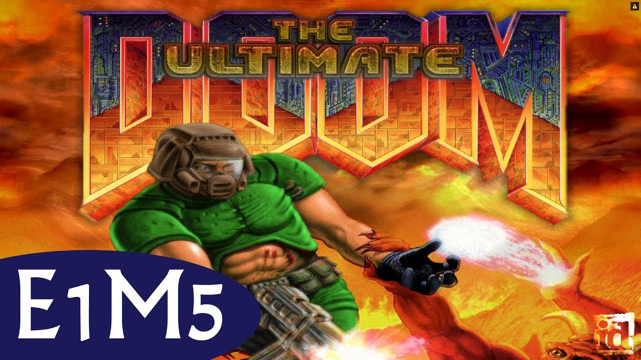 Ultimate Doom E1M5 Phobos Lab (All Secrets)