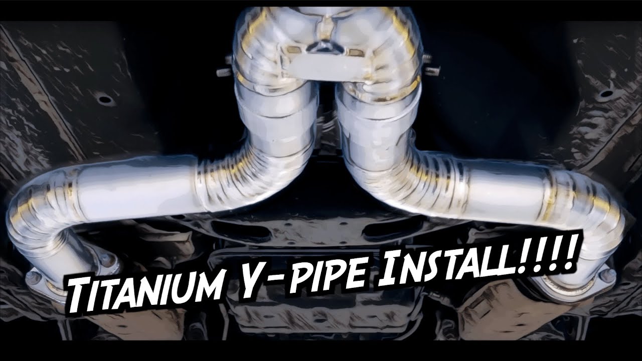 PLM Titanium Mid Y-Pipe Installation for G37