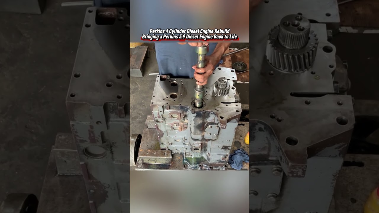 Perkins 4 Cylinder Diesel Engine Rebuild: Bringing a Perkins 3.9 Diesel Engine Back to Life