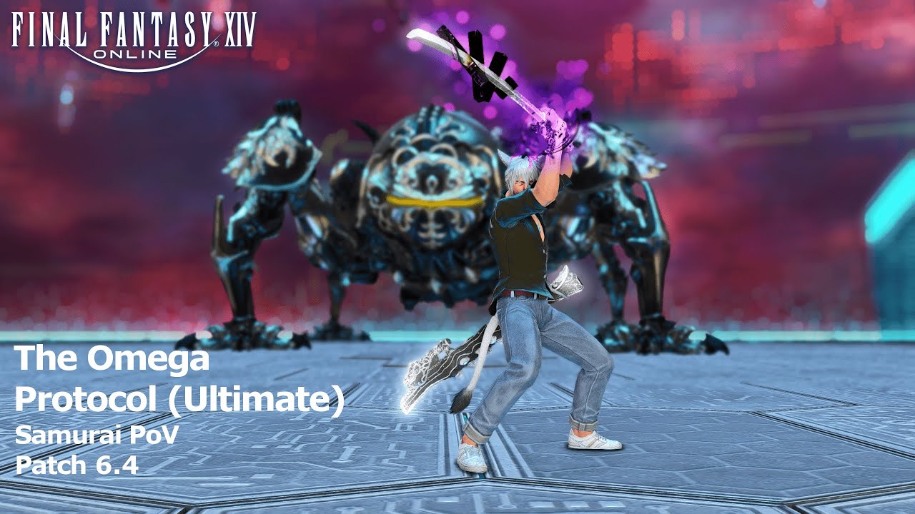 FFXIV | (TOP) The Omega Protocol Ultimate First Clear | SAM PoV | Patch 6.4