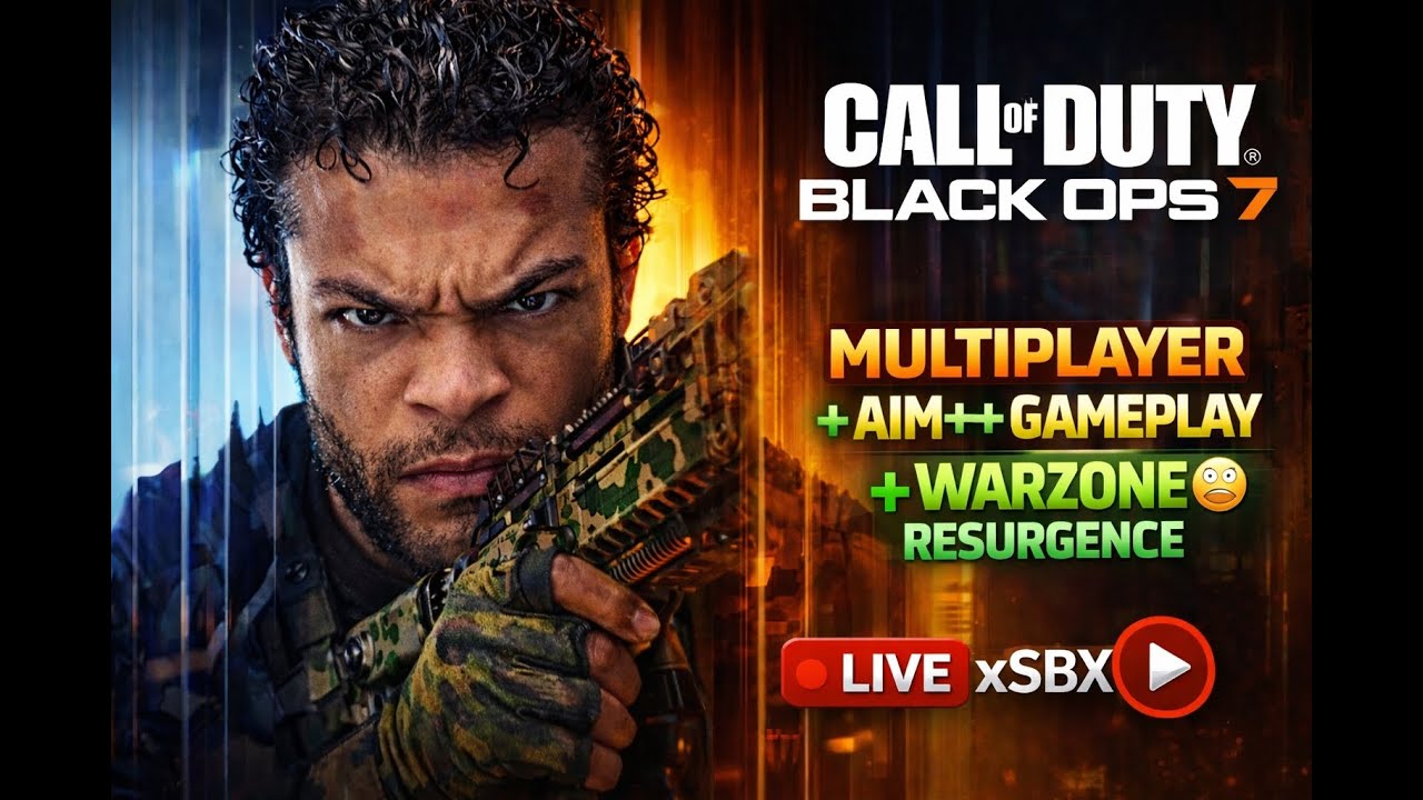 🔴 LIVE NOW |  Warzone resugence😈🔥Mash Up lobbies| BO7 Season 2 🎯