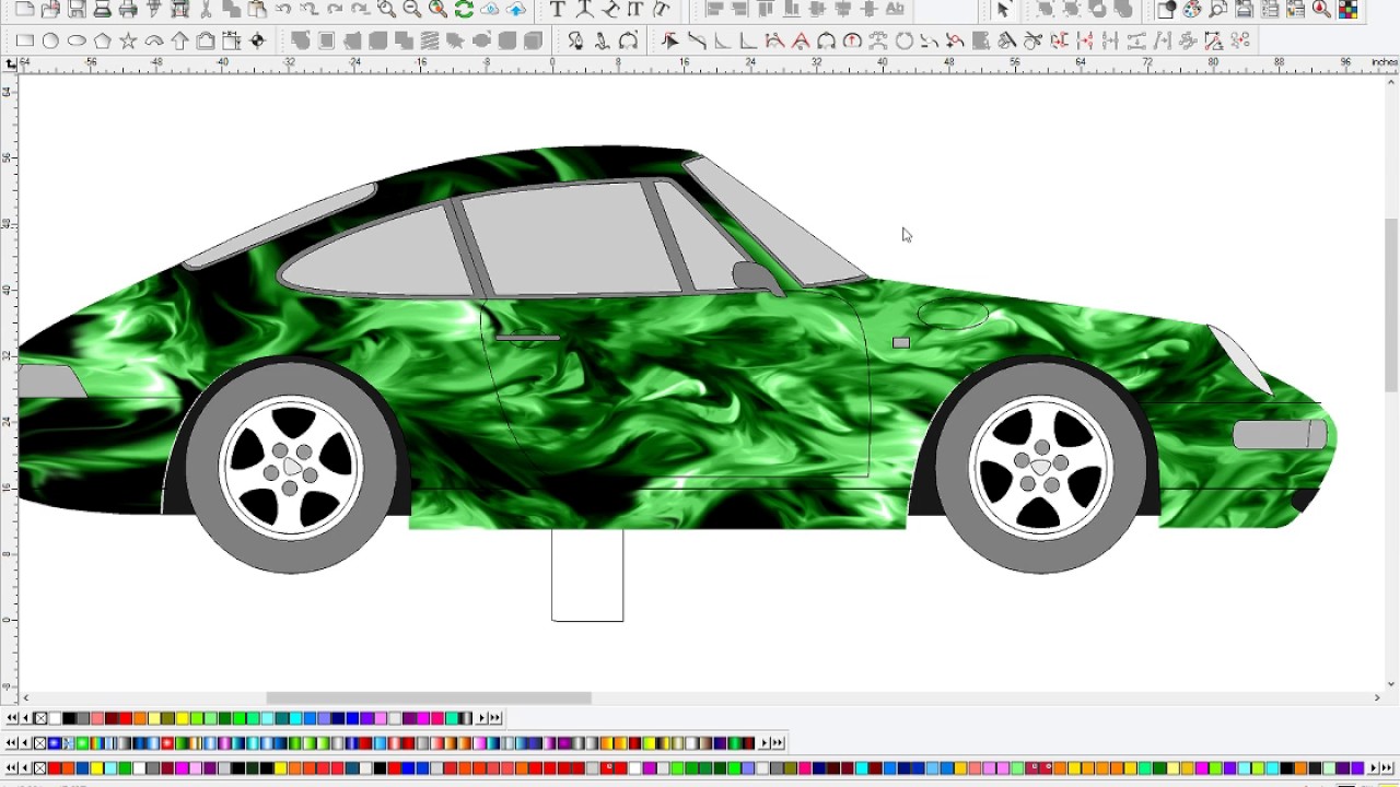 Flexi Pro Tutorial Vehicle Templates Designing Vehicle Wraps For Beginners