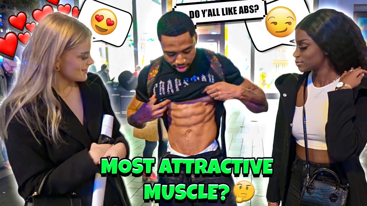 Asking Girls What's The Most Attractive Muscle? | Part 1