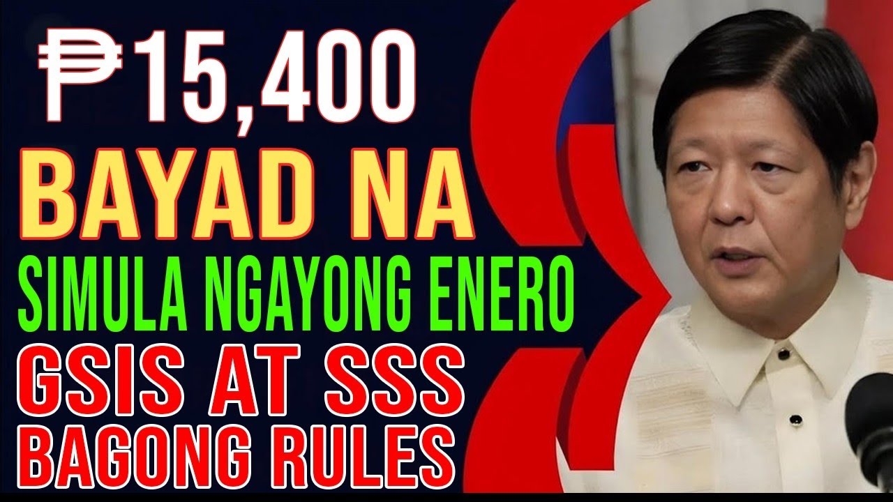 Handa Na Pensioners! ₱15,400 GSIS/SSS Bayad at Mga Bagong Patakaran This January
