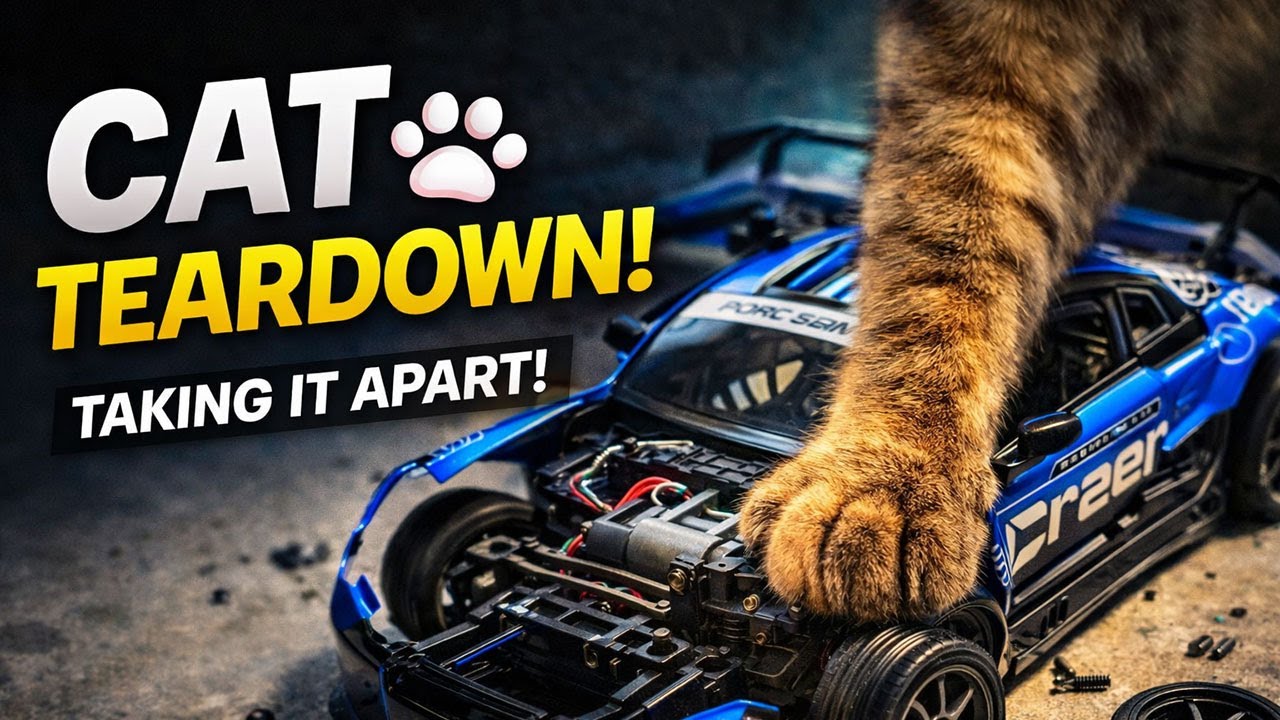£30 RC Car Teardown – Full Disassembly & Upgrade Plan