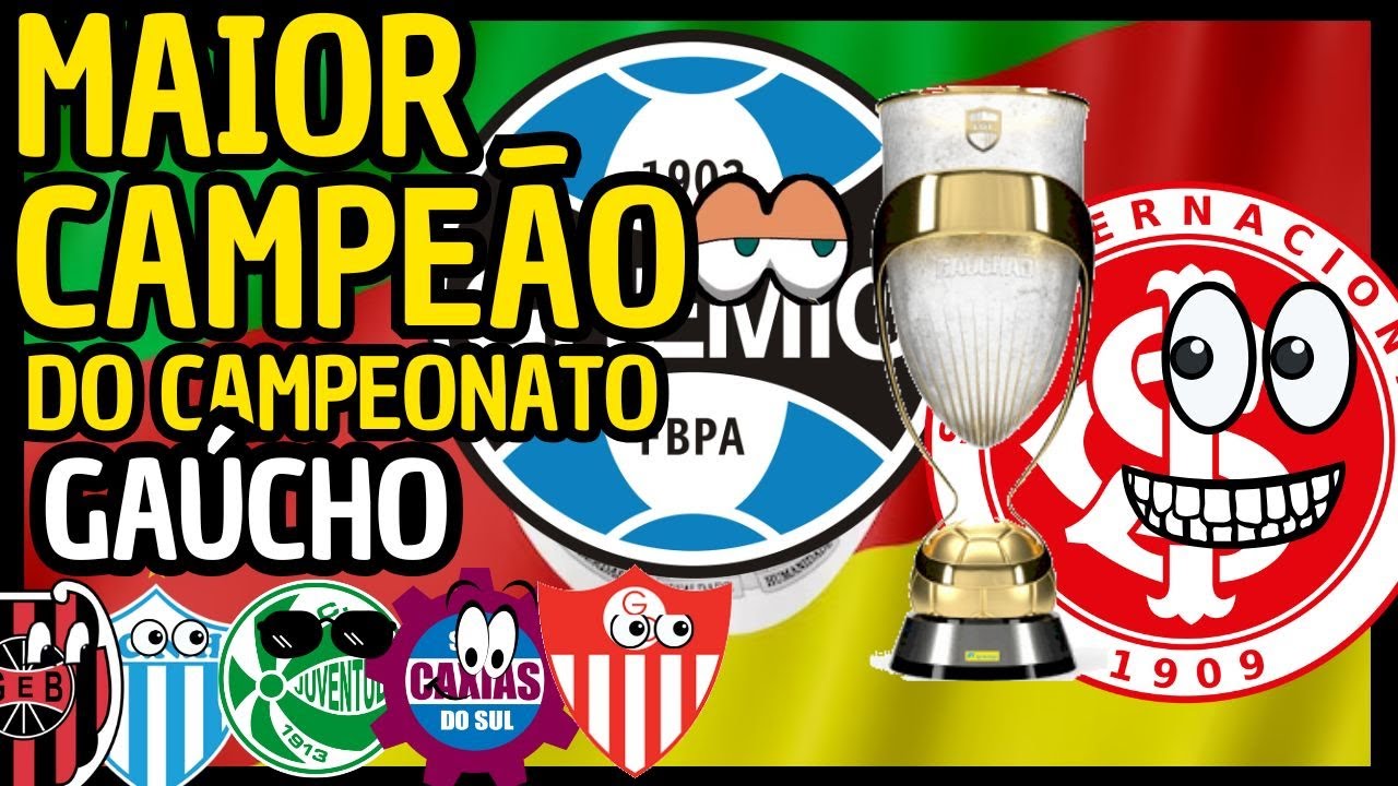 🏆TODOS OS CAMPEÕES DO CAMPEONATO GAÚCHO - 1919 A 2025