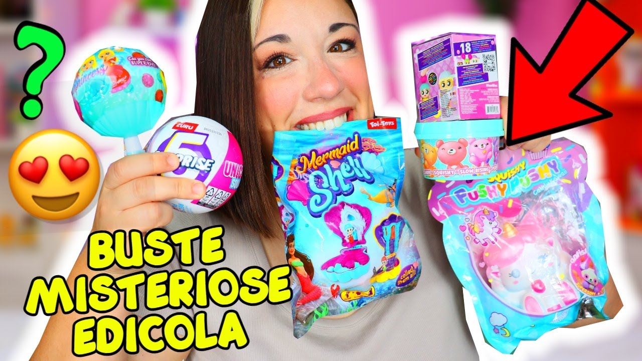 Apro BUSTE MISTERIOSE dell'EDICOLA! Mistery toys