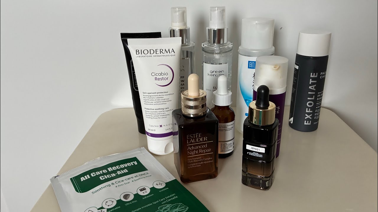 Mon top 10 skincare