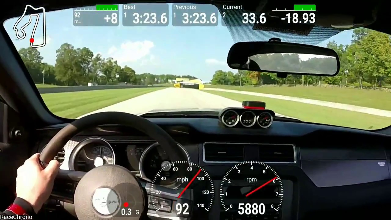Road America's Track Day w 2012 Boss 302 Laguna Seca