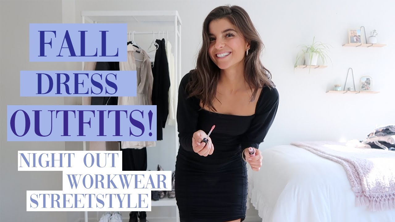Fall Dress Look Book | Going out, office wear, street style