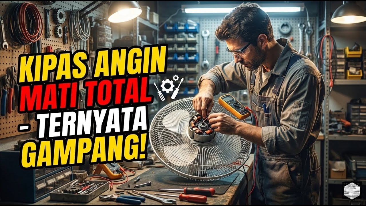 Panduan  Memperbaiki Kipas Angin Cosmos yang mati total untuk Pemula - Pasti Bisa!
