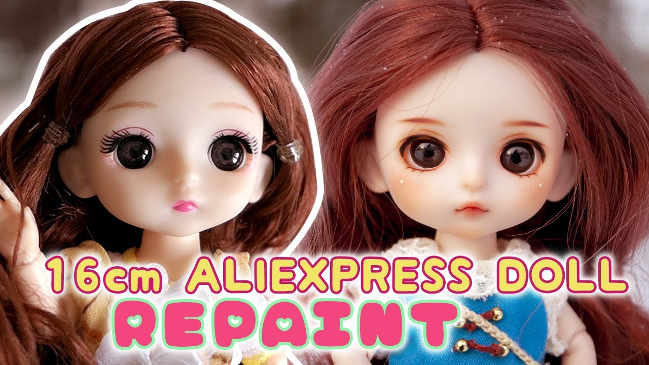 BJD hobby on a budget: Transforming a 16cm doll from Aliexpress