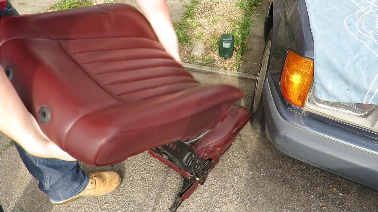 Mercedes Benz W201/190e Interior Repair Episode 2 - Changing the backrest