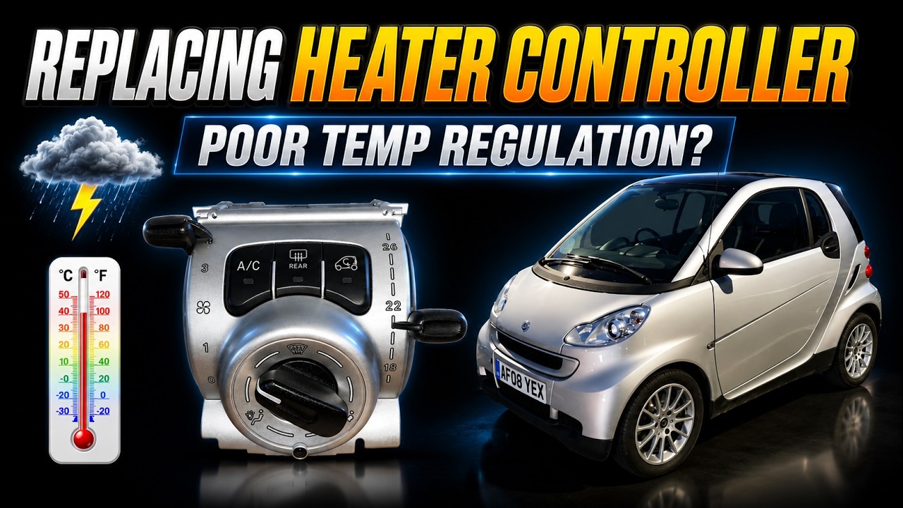 Замена ЭБУ контроллера отопителя - Smart Fortwo 451 Passion 84 BHP - Плохая регулировка температуры