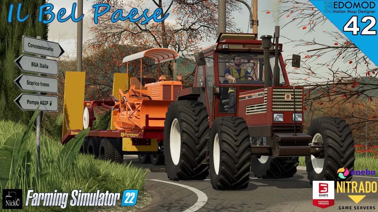 FS22 🗺️ MAPPA ITALIA: Il Bel Paese 🇮🇹 ep.42 Nuovi arrivi: FIAT 70C cingolato, Gherardi e Caporicci!