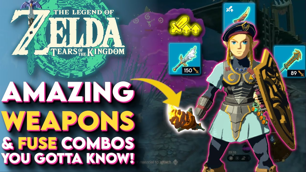 Сделай это! Лучшие комбинации оружия и запалов в Zelda: Tears of the Kingdom! — (Советы и рекомен...