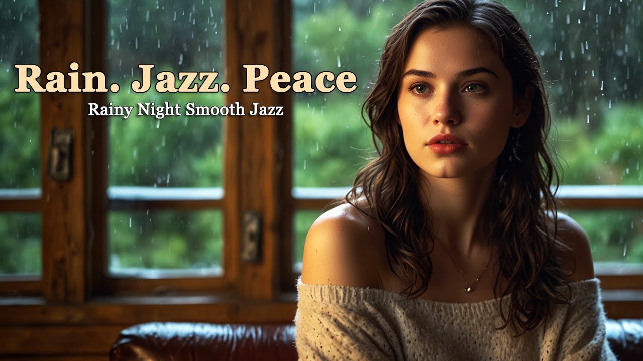 Rainy Night Smooth Jazz – Calming Saxophone for Stress Relief | Lam Music
