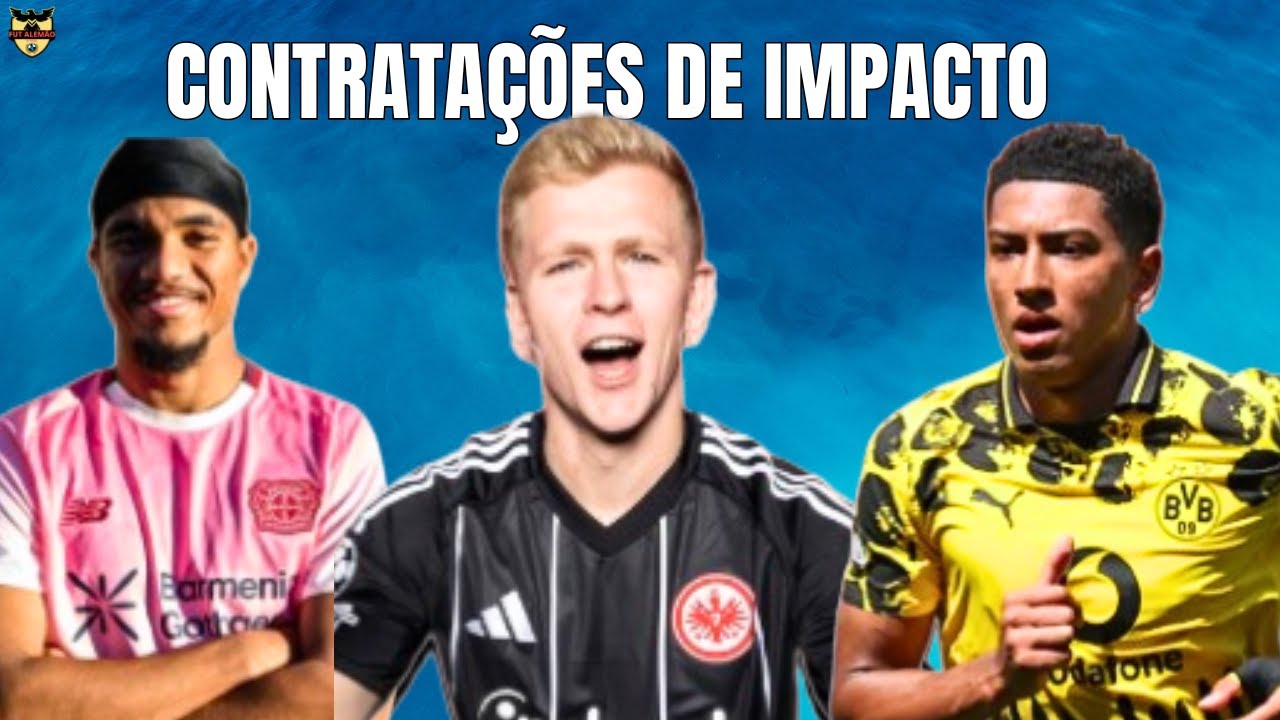 5 CONTRATAÇÕES da BUNDESLIGA que PROMETEM IMPACTAR 2025/26!