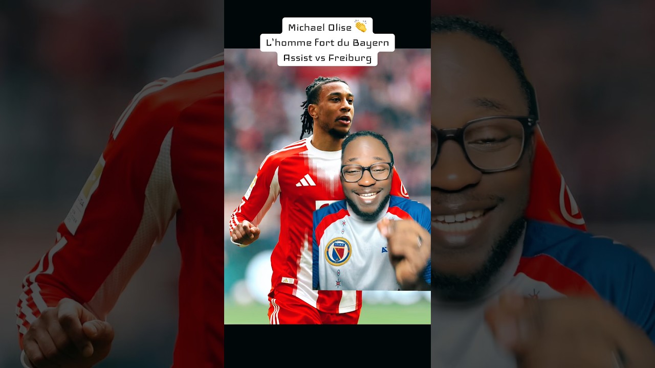 Michael Olise voye nouv&egrave;l bay Real, li anf&ograve;m anpil.#michaelolise #assist #bayern #freiburg #stats