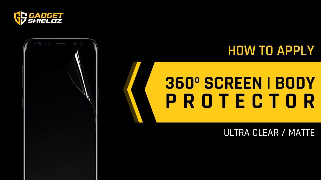 How to apply Gadgetshieldz screen protector with Installation Kit - Samsung