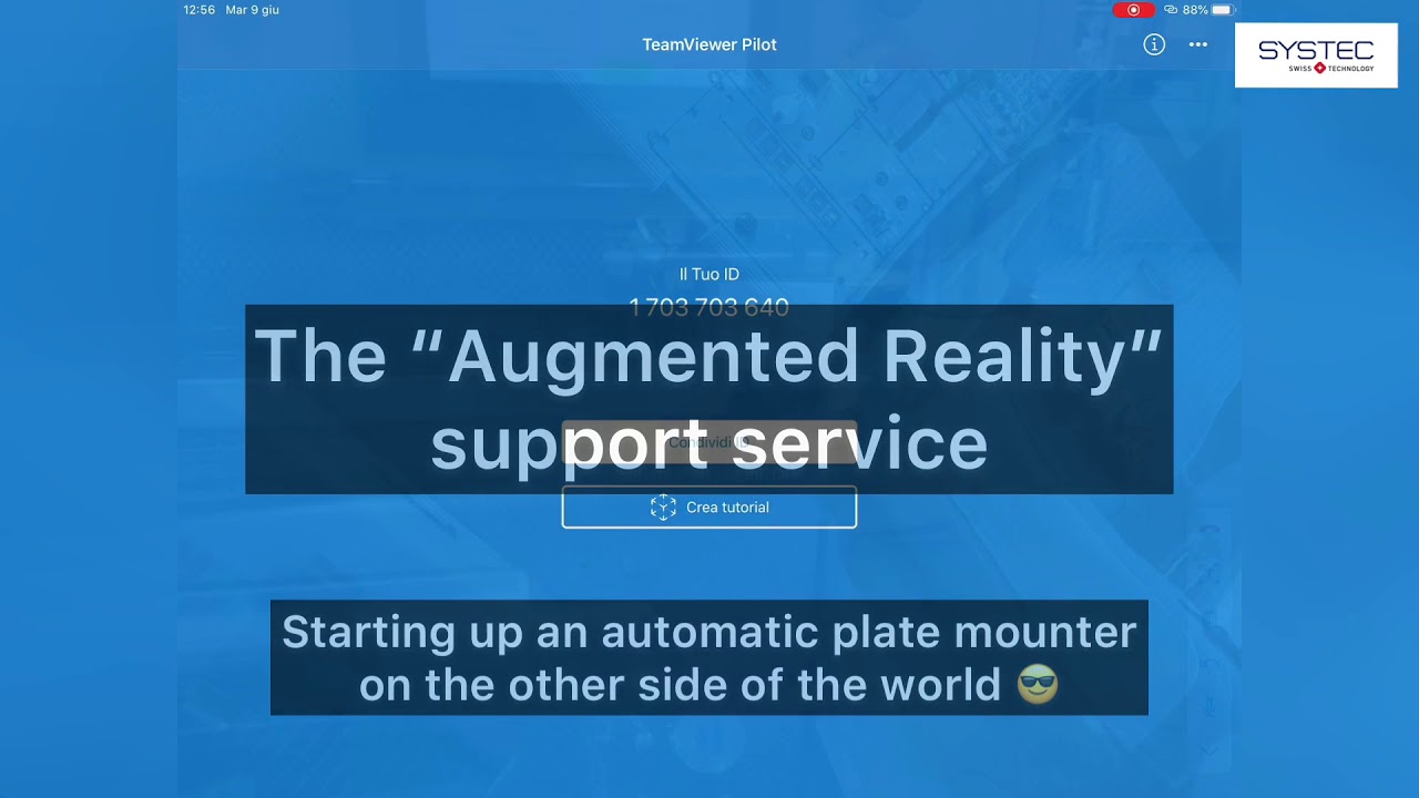 The “Augmented Reality” support service