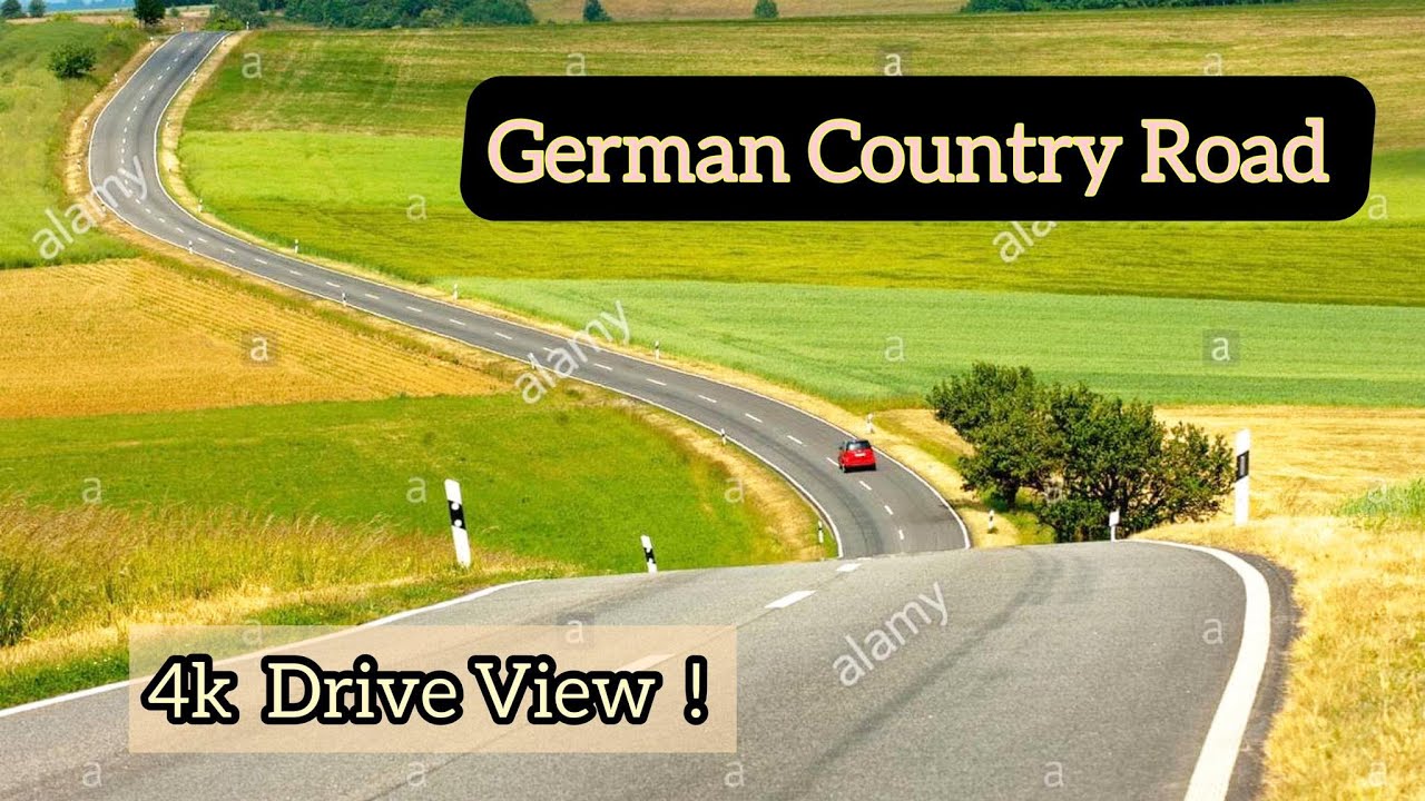 Driving in Bundesstraße1| Driving Tour Germany | Scenic Drive 4K - Schwabisch Hall