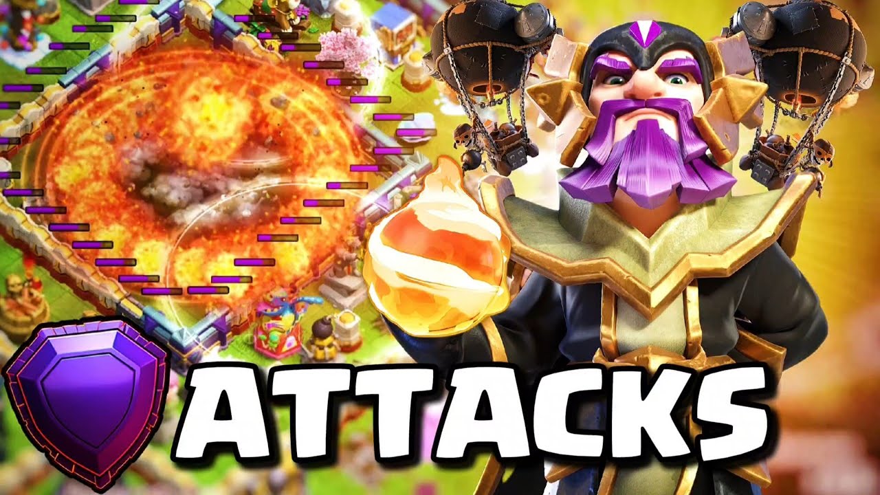 Legends League Attacks with FIREBALL Rocket Loons | Ep.1 | Clash of Clans