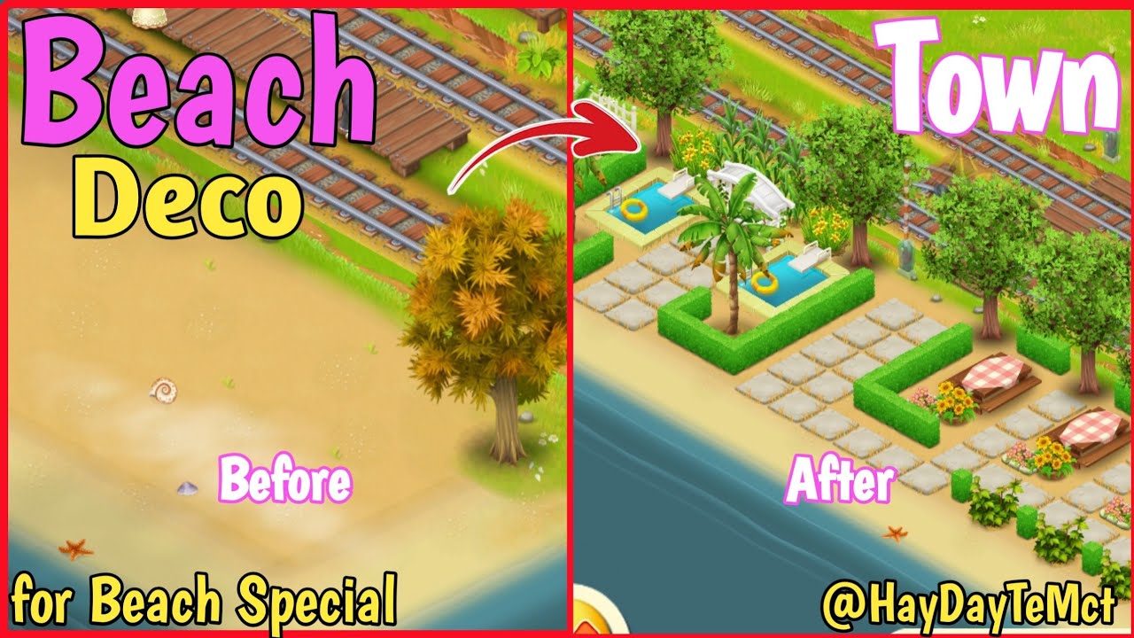 Beach Deco 🌴🏖 - Hay Day