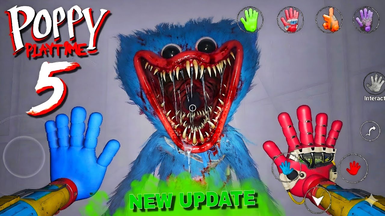 Poppy Playtime Chapter 5 Mobile New Update v0.1.7 FanMade Part 4 Full Game Walkthrough