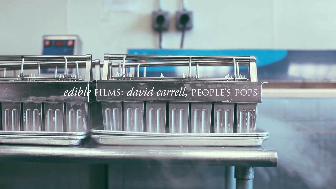 Edible Films: David Carrell, People's Pops
