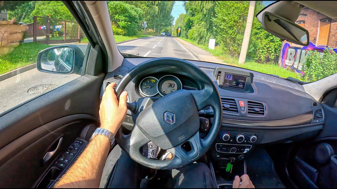 2009 Renault Megane [1.5 dCi 85HP] |0-100| POV Test Drive #1794 Joe Black