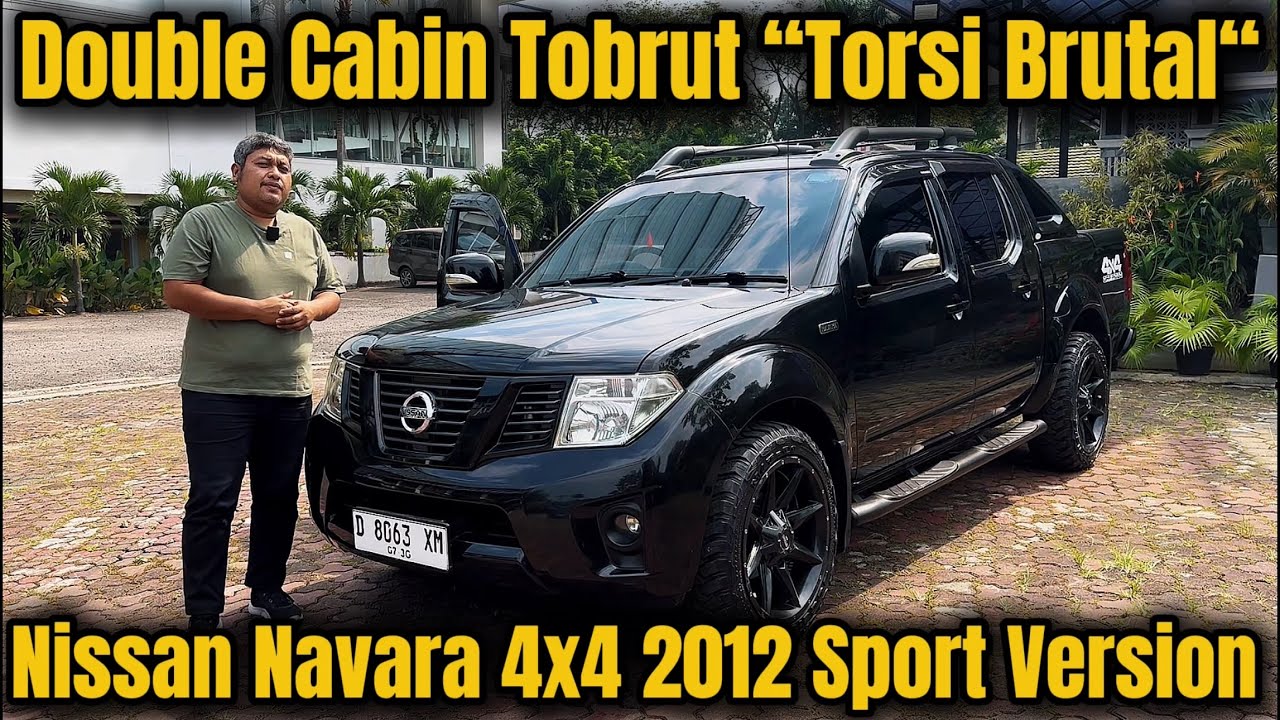 Nissan Navara Sports Version AT 4x4 2012 Gagah Maco Siap Ke Segala Medan dan TOBRUT “Torsi Brutal”‼️
