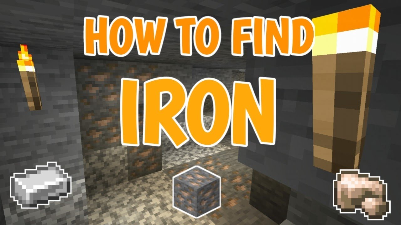 how to find iron ingots in minecraft