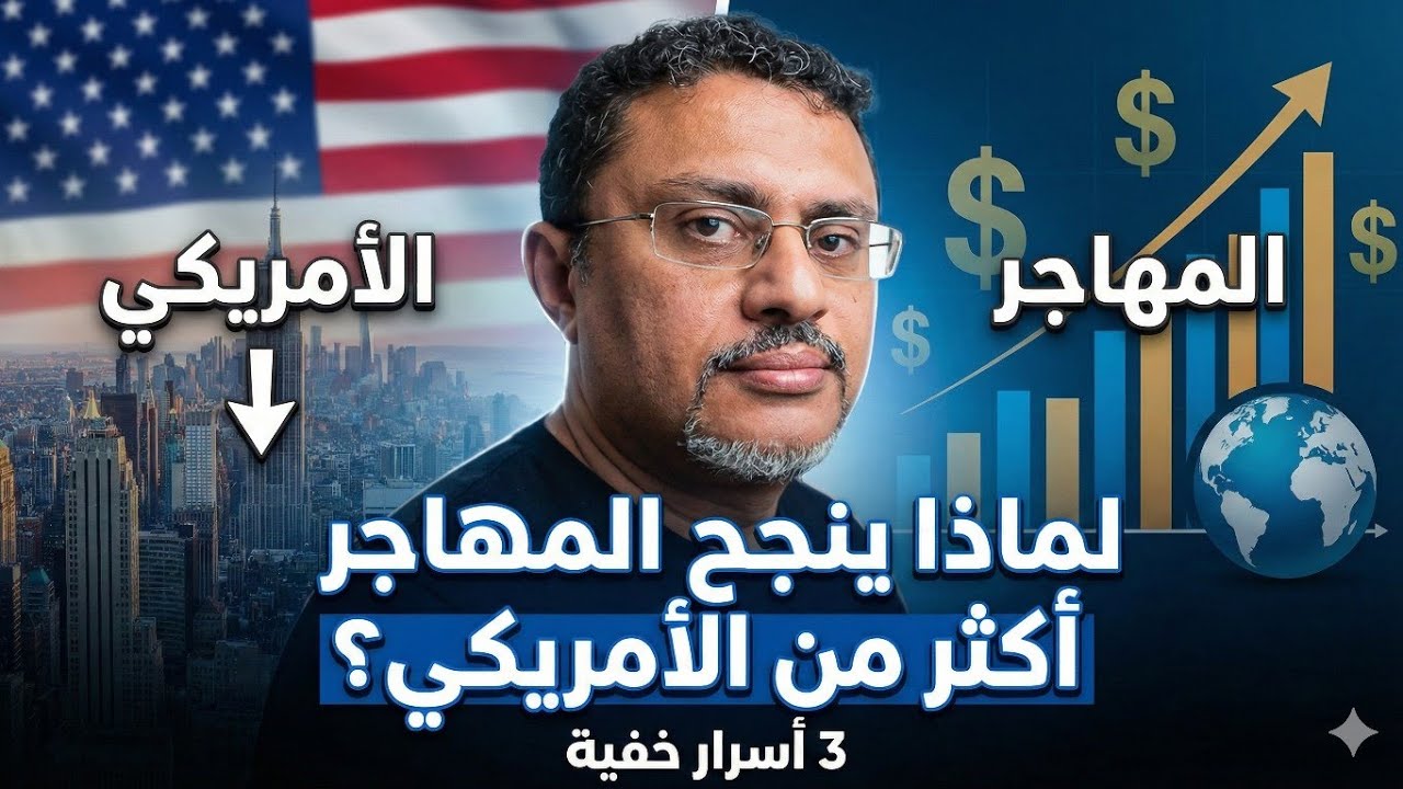 لماذا يتفوق المهاجرون على أهل البلد؟ 3 أسرار للنجاح في أمريكا 🇺🇸