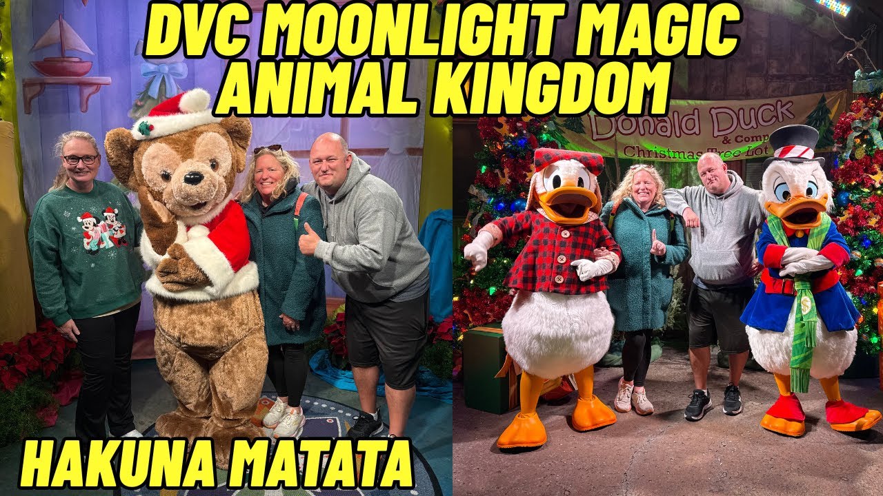 DVC Moonlight Magic at Animal kingdom with @Disney Parks with Love - Janel  and @Disney Girl Kim 12/15/2025