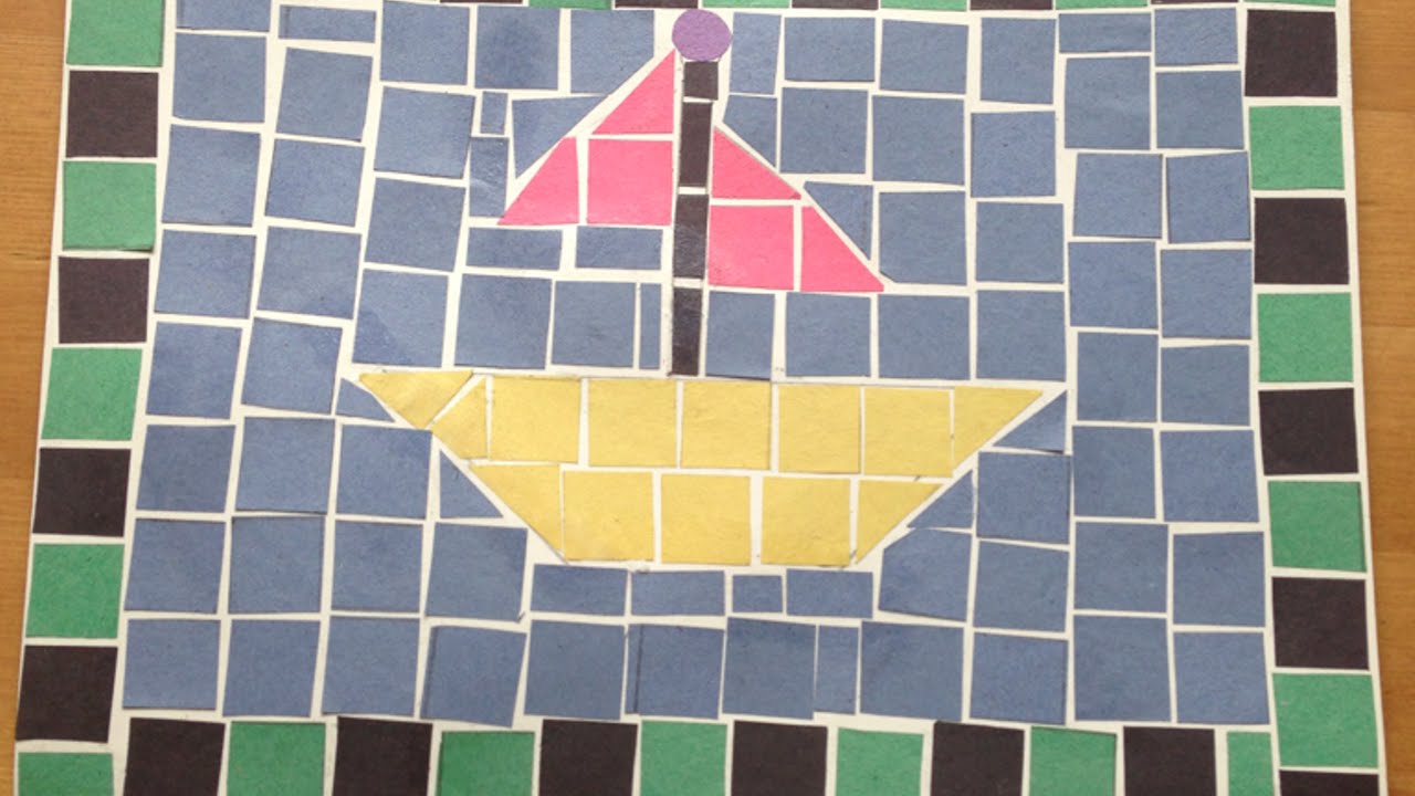 Faça um Mosaico Divertido para as Crianças - Faça Você Mesmo Artesanato - Guidecentral