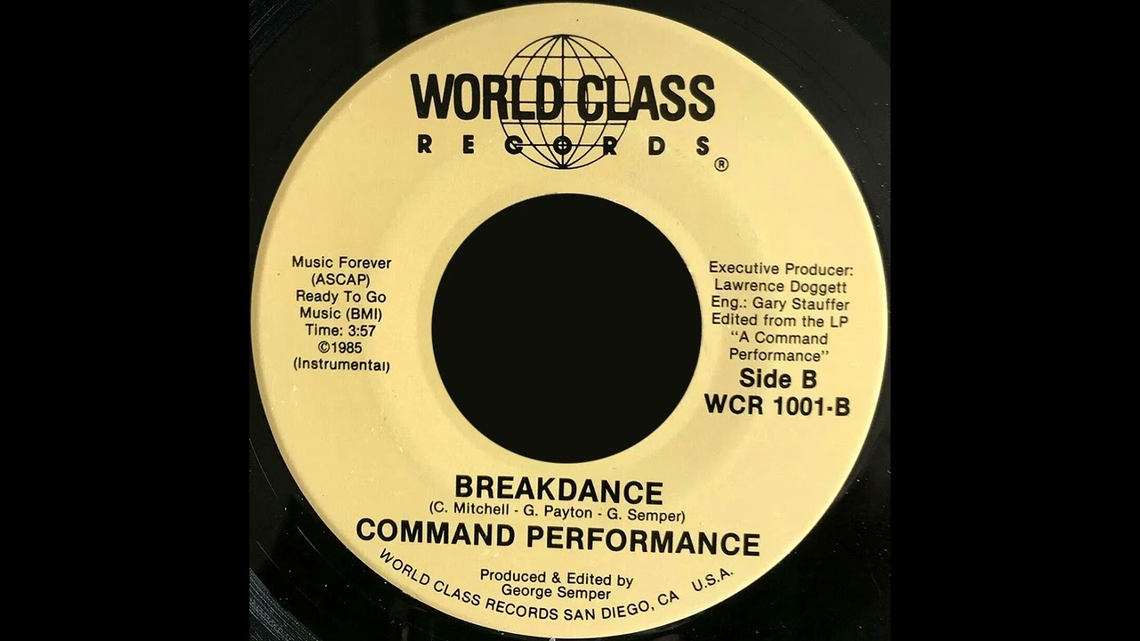 Command Performance - Breakdance (7inch Mix) (Remaster)