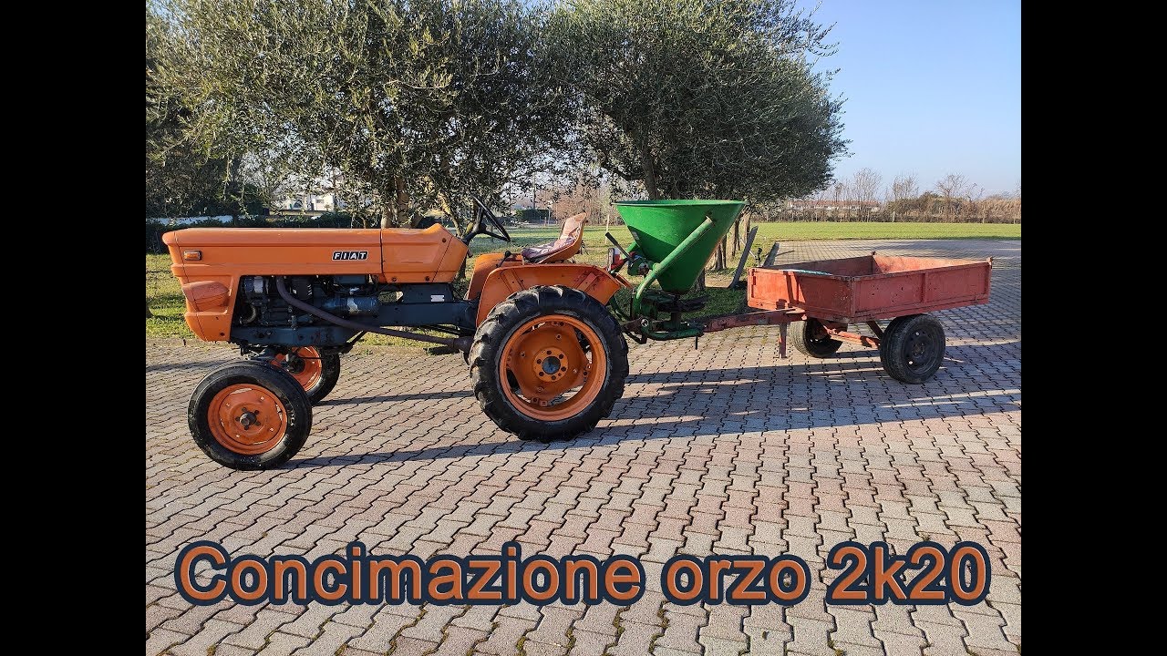 [OLD STYLE] FERTILIZZAZIONE ORZO 2k20 CON FIAT250 by FMARCO95
