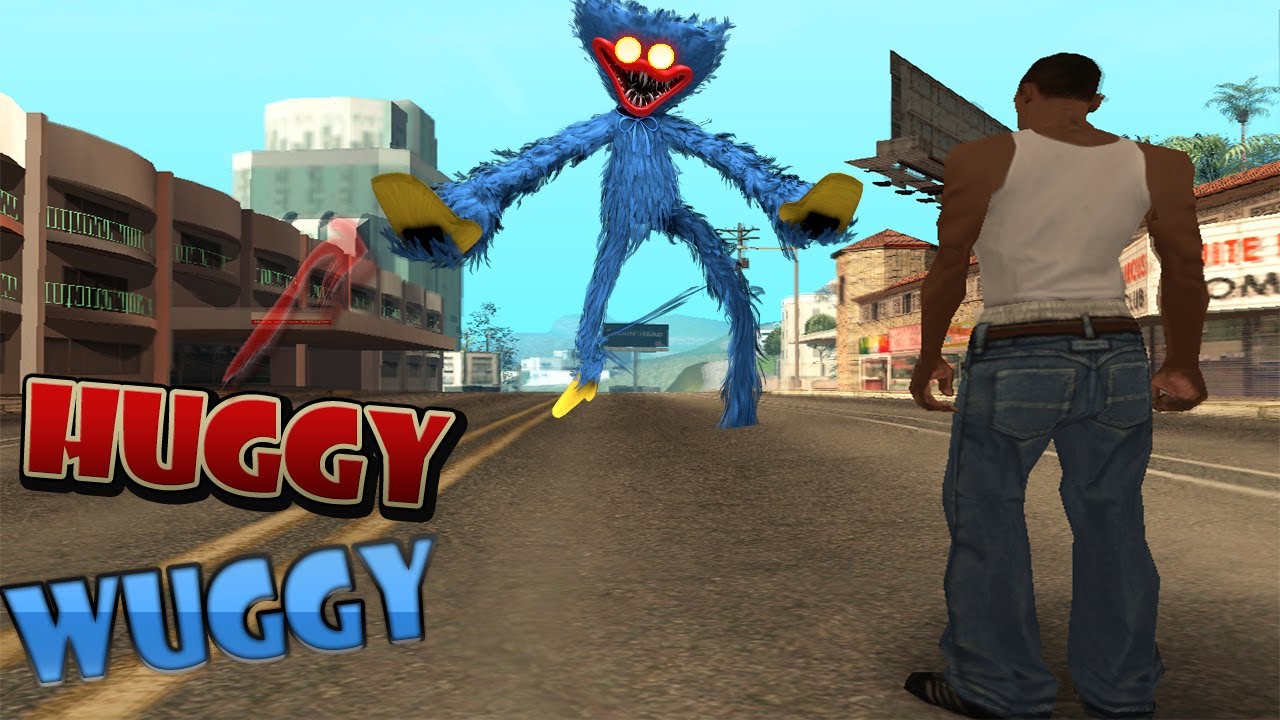 Nunca Sigas a ''Huggy Wuggy'' En El GTA San Andreas o te Pasara Esto!!