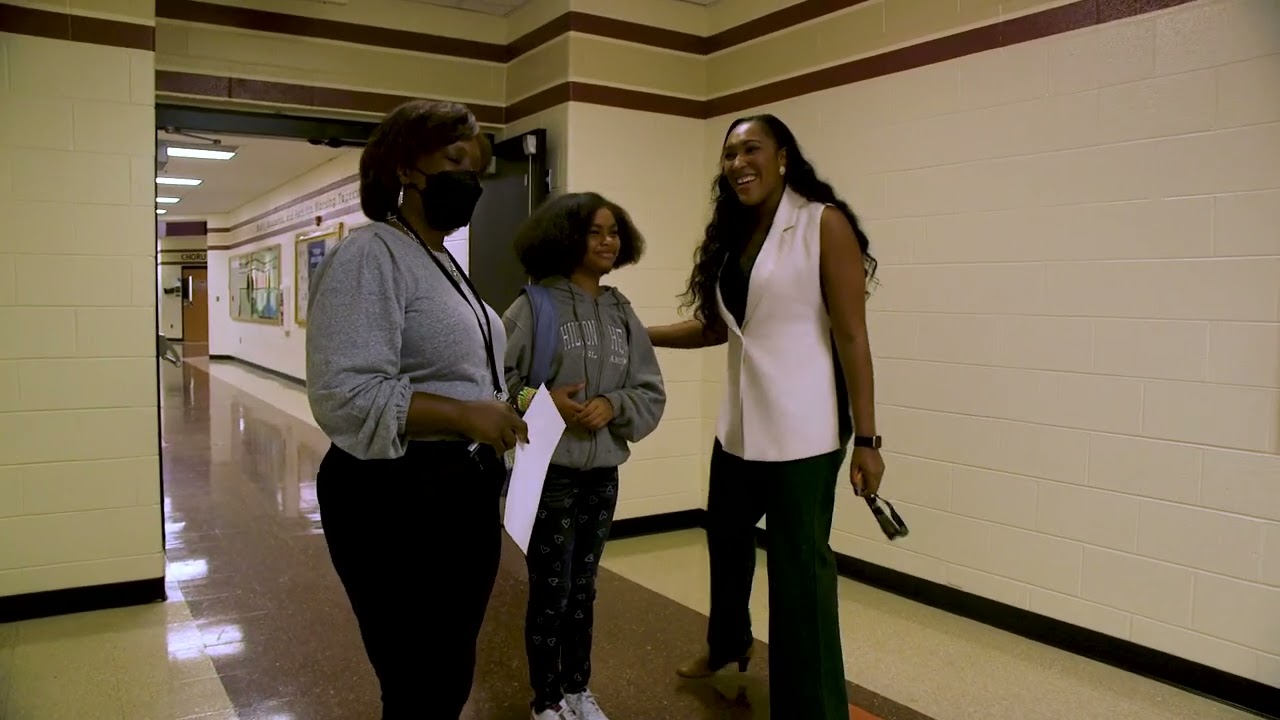 Meet Rachel Preston, the principal of Potomac Middle School