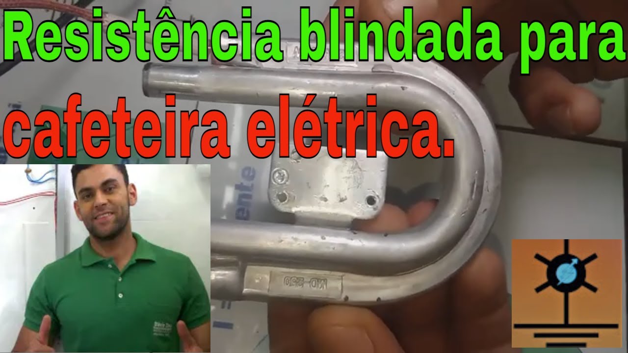 Resistência blindada circuito interno cafeteira elétrica@hidrauletrica