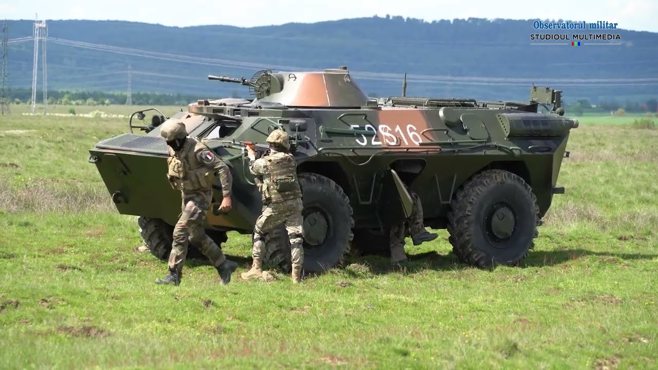 Secventă din exercițiul „DACIAN SPRING 2025” în poligonul Cârțișoara