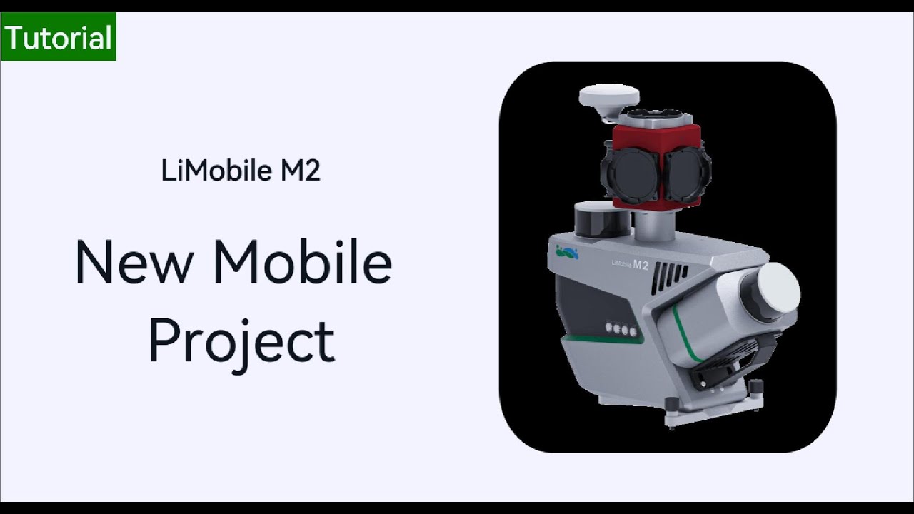 LiMobile M2 Data Processing | 1.New Mobile Project
