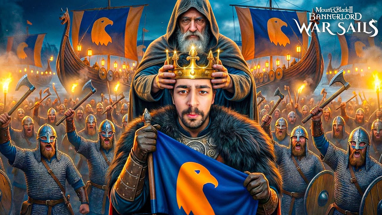 سرآغاز پادشاهی علی آرنا ! ❤️ ( کینگ ایز بک ) 🔥👑 | Bannerlord - War Sails