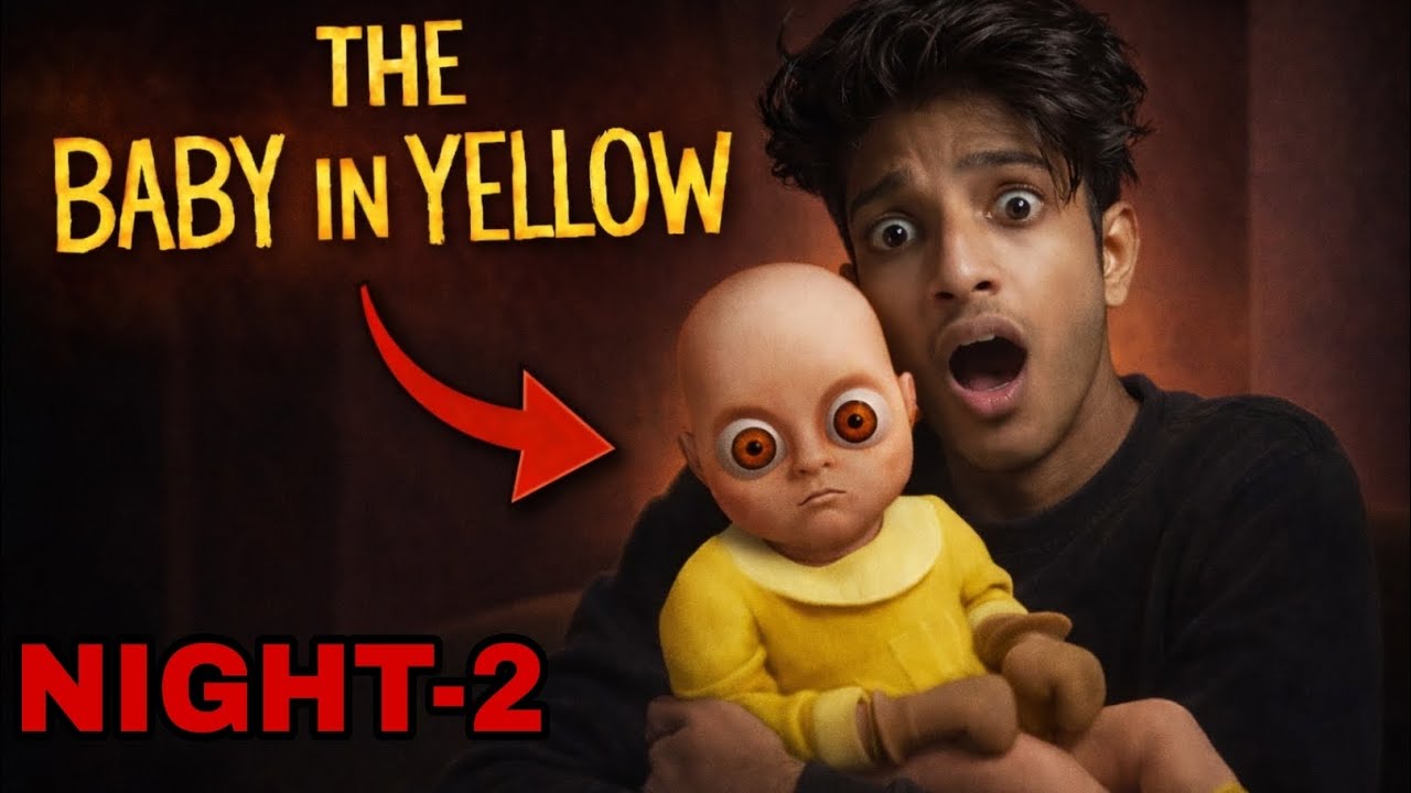 One more night with this Peela Chamgaadar 😮‍💨 The Baby In Yellow Gameplay Night-2