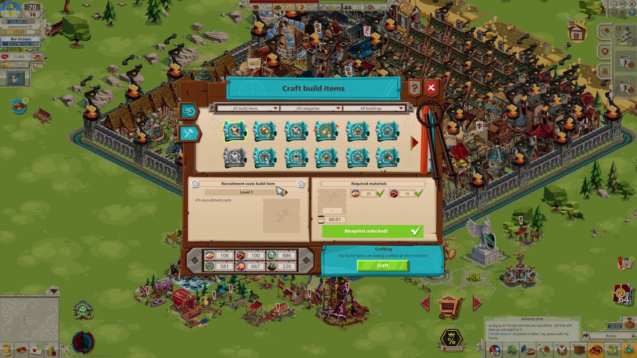 Goodgame Empire: Build Items