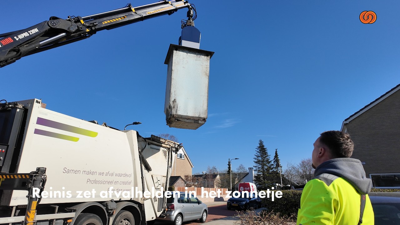 Reinis zet afvalhelden in het zonnetje