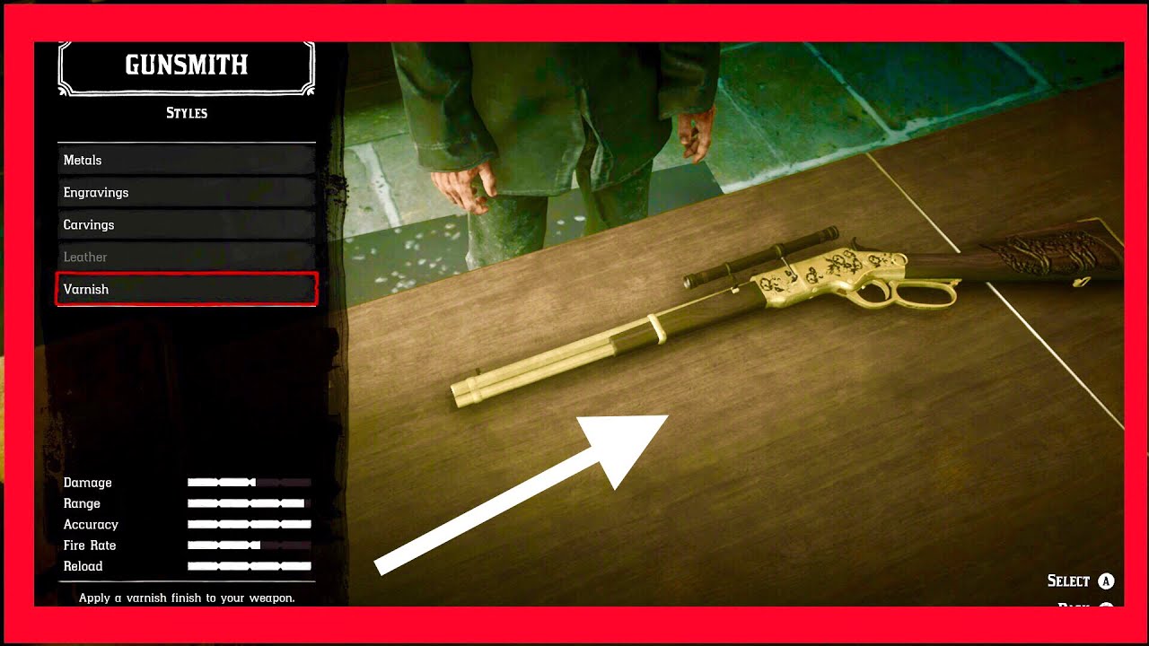 Top 3 Lancaster repeater customization (red dead redemption 2)