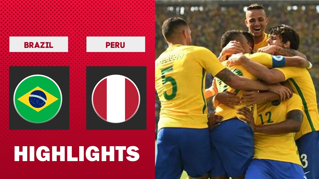 🔴 Brazil vs Peru | An emotional coronation moment